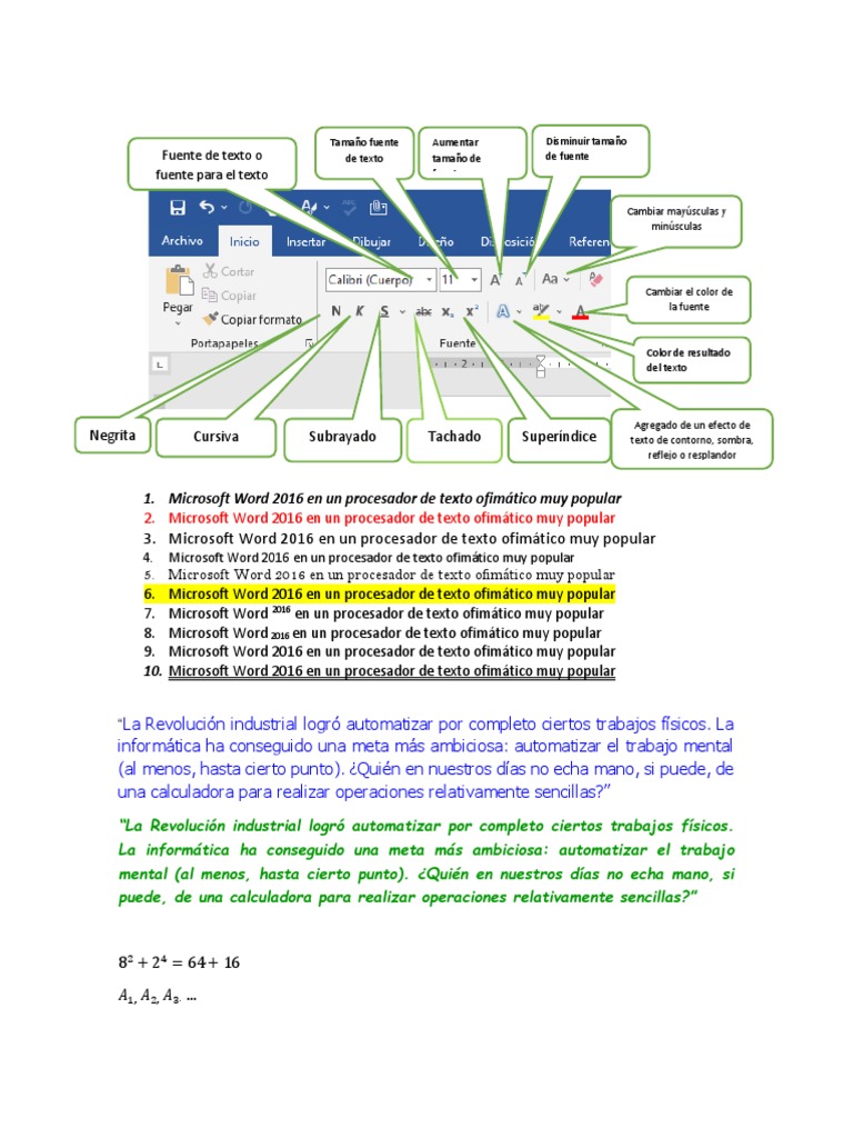 OFIMATICA Del Segundo Modulo, Clase 1 y 2. | PDF | Archivo de ...