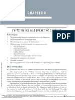 Performance and Breach of Contract: Chapter 8