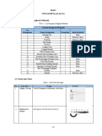 Tabel Nama Komponen + Material