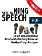 The Art of Speech