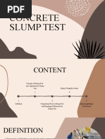 Concrete Slump Test