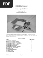 CI 3000 Manual Issue 1