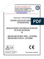 Carte Tehnica SUP 2013