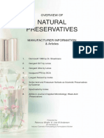 Overview of Natural Preservatives