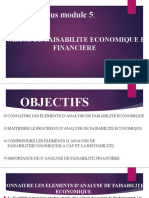 Analyse de Faisabilité Economique Et Financiere COMPLET