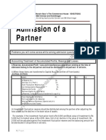 Partnership Admission