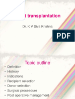 Heart Transplantation: Dr. K V Siva Krishna