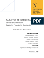 Informe Contratos Nec y Fidic