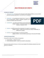 Tarea Técnicas de Ventas