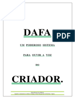 DAFA Um Poderoso Sistema Para Ouvir a Voz Do Criador