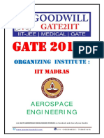 GATE 2019: Organizing Institute