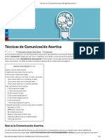 Técnicas de Comunicación Asertiva - Divulgación Dinámica