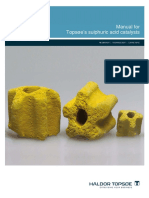 Manual for Topsøe's sulphuric acid catalysts