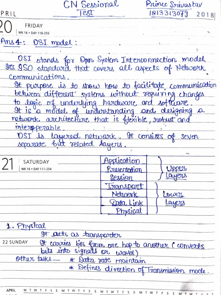 CN - 1 Assignment Solution | PDF