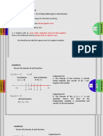 Restrictions of Domain