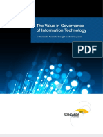 SA Value in Governance in IT