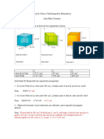 Guía de Cubos y Paralelepípedos Matemáticas