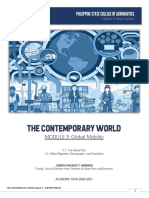 The Contemporary World: MODULE 3: Global Mobility