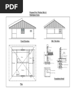 Watcher Hut Drawing