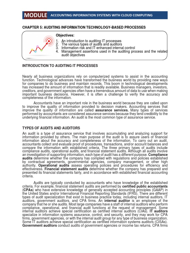 Auditing IT Processes: Methods & Approaches | PDF | Financial Audit ...