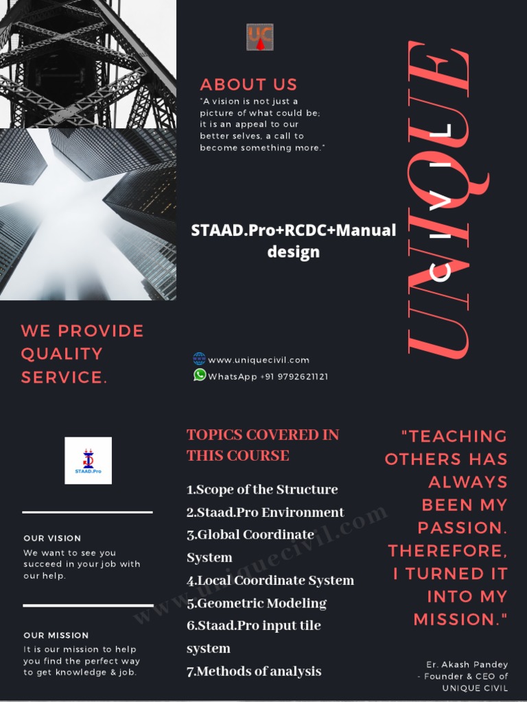 A Comprehensive Guide To Structural Modeling Analysis Design And
