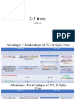 2-3 Trees: CMSC 420