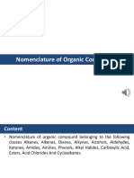 IUPAC Nomenclature