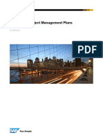 Subsidiary Project Management Plans: Internal