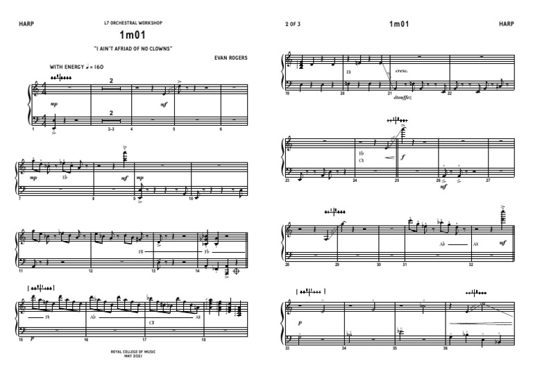Harp Harp: L7 Orchestral Workshop | PDF