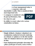 Business Valuation