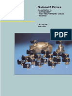 Solenoid Valves: For Application In: - Automation - High Temperature - Steam - Heating