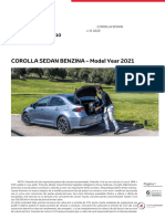 Preturi Toyota Corolla Sedan MY21 2020 V10 Tcm-3040-1739681