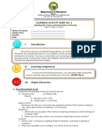Learning Activity Sheet No. 6: Department of Education