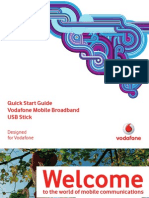 Quick Start Guide Vodafone Mobile Broadband USB Stick