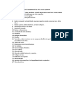 Según La Información Anterior Las Propuestas de Las Niñas Son Las Siguientes