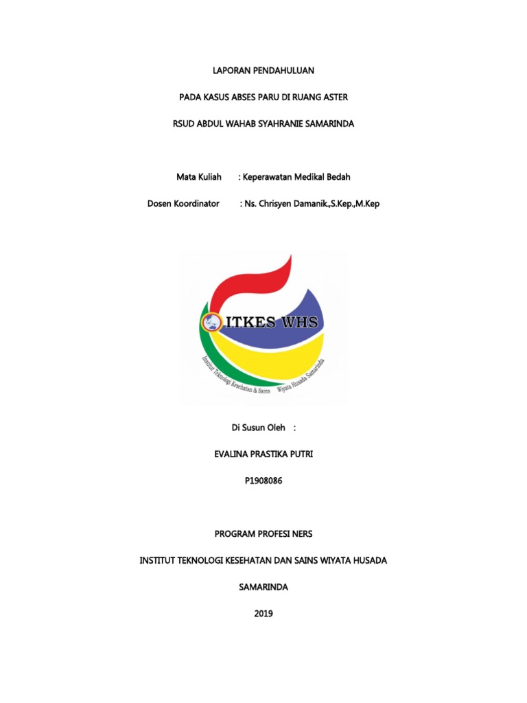 Patofisiologi dan Penanganan Abses Paru | PDF