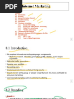 Chapter 8, Internet Marketing: Outline 8