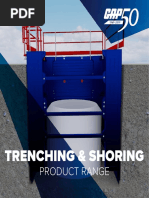 Product Range: Trenching & Shoring