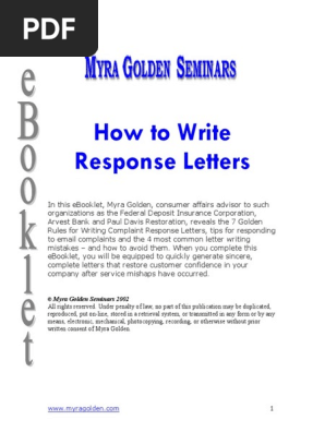 How to Write Response Letter - Emails (1)
