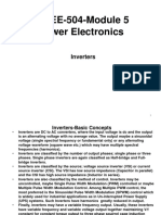 PC-EE-504-Module 5 Power Electronics: Inverters