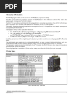 1 General Information: Model Number Short Description Plug-In Modules