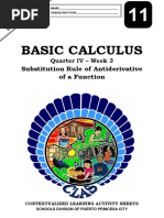 Specialized - Stem11 - Basic Calculus - Q4 - Clas3 - Solving Antiderivatives of A Function by Substitution Rule - V2 - Joseph Aurello