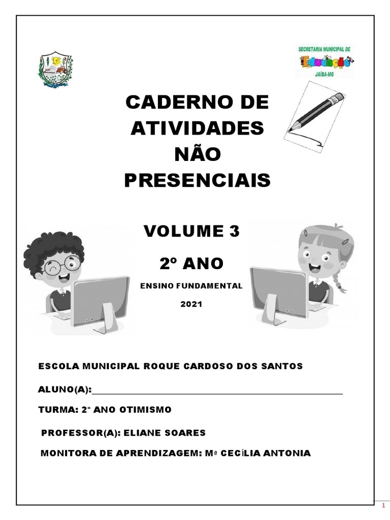 Caderno de Atividades 2º Ano 2021 | PDF | Cães | Organismos