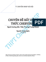 Chuyên đề bất đẳng thức Chebyshev- Nguyễn Trọng Nghĩa