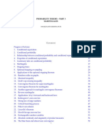 Probability Theory - Part 3 Martingales: Manjunath Krishnapur