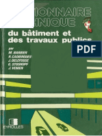 Dictionnaire Technique Du Batiment Et Des Travaux Publics(Traité)
