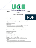 Razones y Proporciones: Definiciones y Ejercicios