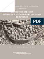 603 Los Castros Del Valle Del Navia. Catalogo 2013. Museo Arqueologico de Asturias