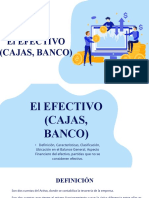 DIAPOSITIVA, El EFECTIVO (CAJAS, BANCO)