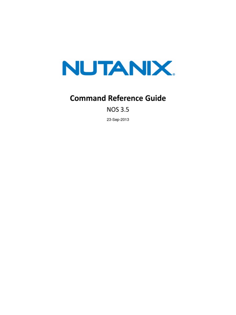 Command Reference-NOS v3 5 | PDF | Command Line Interface | Parameter ...